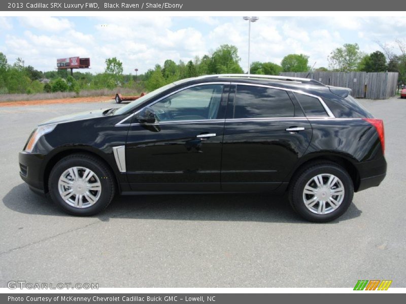 Black Raven / Shale/Ebony 2013 Cadillac SRX Luxury FWD