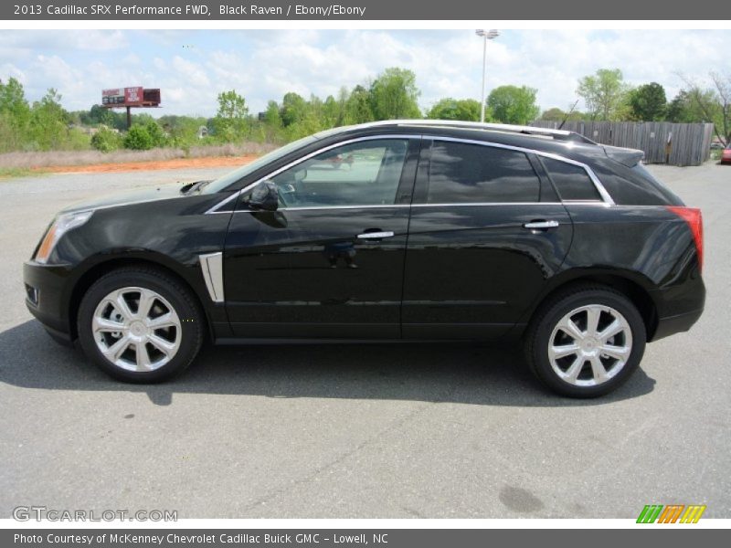 Black Raven / Ebony/Ebony 2013 Cadillac SRX Performance FWD