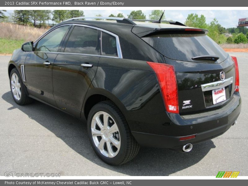 Black Raven / Ebony/Ebony 2013 Cadillac SRX Performance FWD