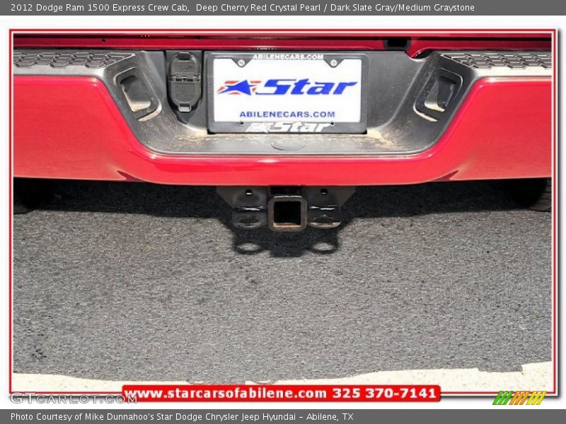 Deep Cherry Red Crystal Pearl / Dark Slate Gray/Medium Graystone 2012 Dodge Ram 1500 Express Crew Cab