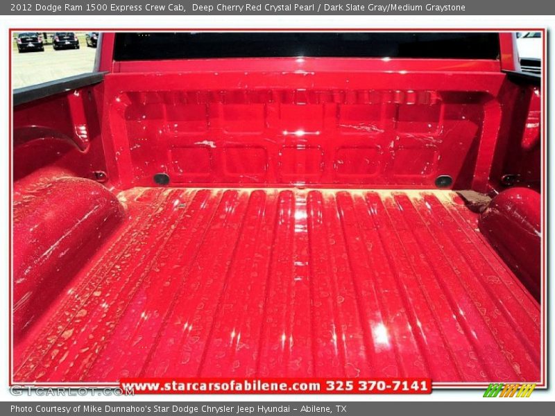 Deep Cherry Red Crystal Pearl / Dark Slate Gray/Medium Graystone 2012 Dodge Ram 1500 Express Crew Cab