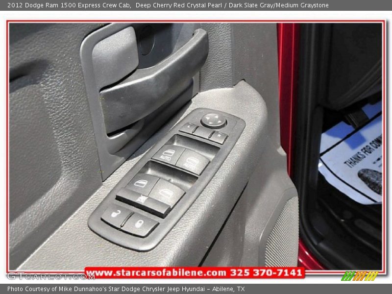 Deep Cherry Red Crystal Pearl / Dark Slate Gray/Medium Graystone 2012 Dodge Ram 1500 Express Crew Cab