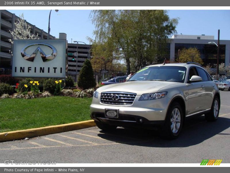 Serengeti Sand Metallic / Wheat 2006 Infiniti FX 35 AWD