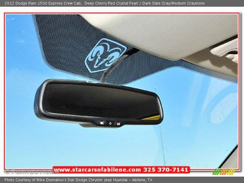 Deep Cherry Red Crystal Pearl / Dark Slate Gray/Medium Graystone 2012 Dodge Ram 1500 Express Crew Cab
