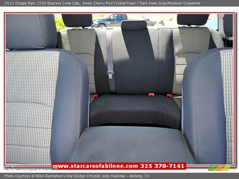 Deep Cherry Red Crystal Pearl / Dark Slate Gray/Medium Graystone 2012 Dodge Ram 1500 Express Crew Cab