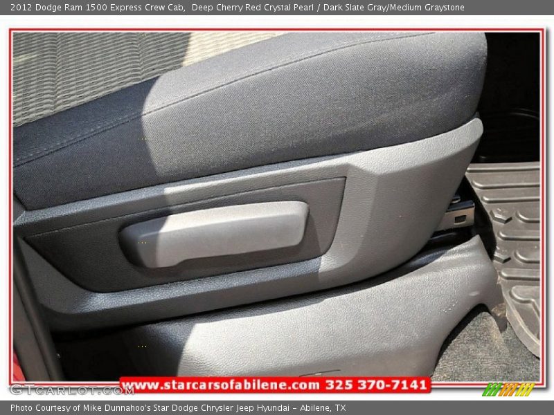 Deep Cherry Red Crystal Pearl / Dark Slate Gray/Medium Graystone 2012 Dodge Ram 1500 Express Crew Cab