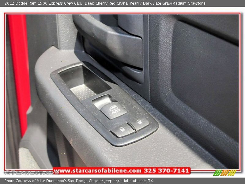 Deep Cherry Red Crystal Pearl / Dark Slate Gray/Medium Graystone 2012 Dodge Ram 1500 Express Crew Cab