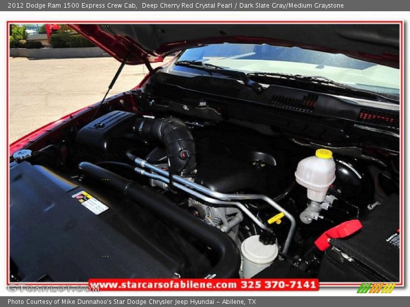 Deep Cherry Red Crystal Pearl / Dark Slate Gray/Medium Graystone 2012 Dodge Ram 1500 Express Crew Cab