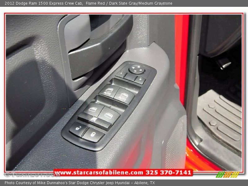 Flame Red / Dark Slate Gray/Medium Graystone 2012 Dodge Ram 1500 Express Crew Cab