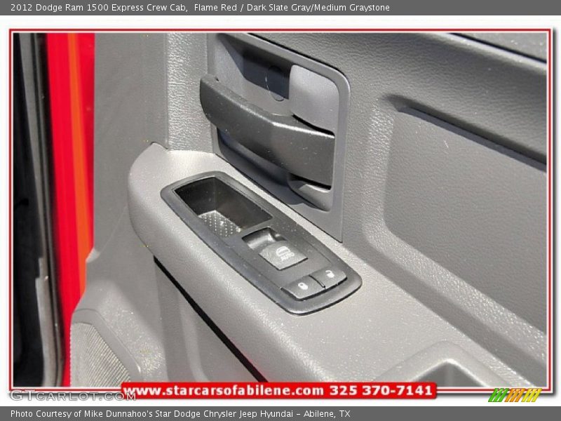Flame Red / Dark Slate Gray/Medium Graystone 2012 Dodge Ram 1500 Express Crew Cab