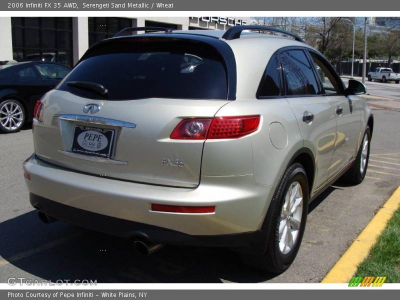 Serengeti Sand Metallic / Wheat 2006 Infiniti FX 35 AWD