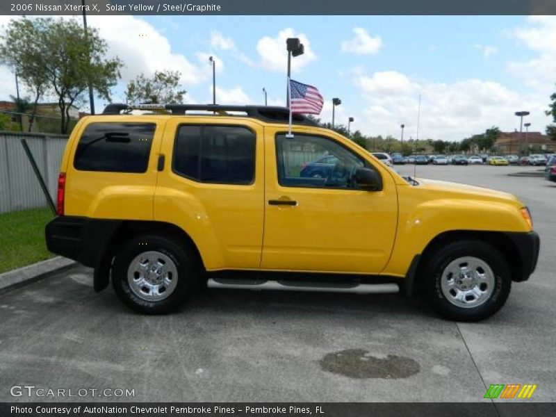 Solar Yellow / Steel/Graphite 2006 Nissan Xterra X