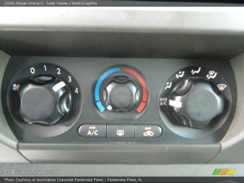 Solar Yellow / Steel/Graphite 2006 Nissan Xterra X