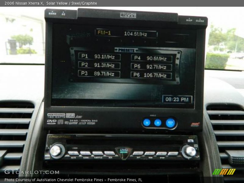 Solar Yellow / Steel/Graphite 2006 Nissan Xterra X