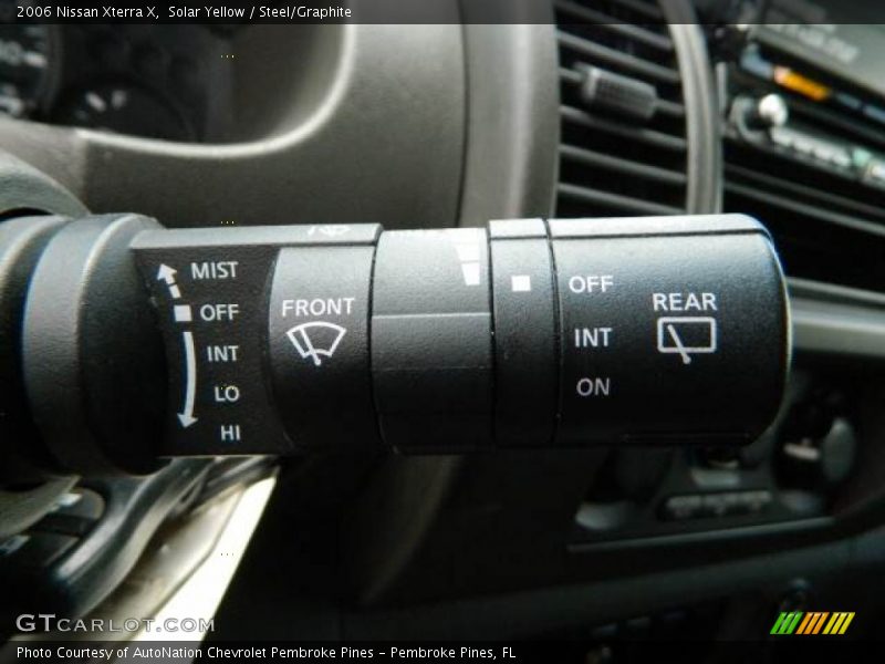 Solar Yellow / Steel/Graphite 2006 Nissan Xterra X