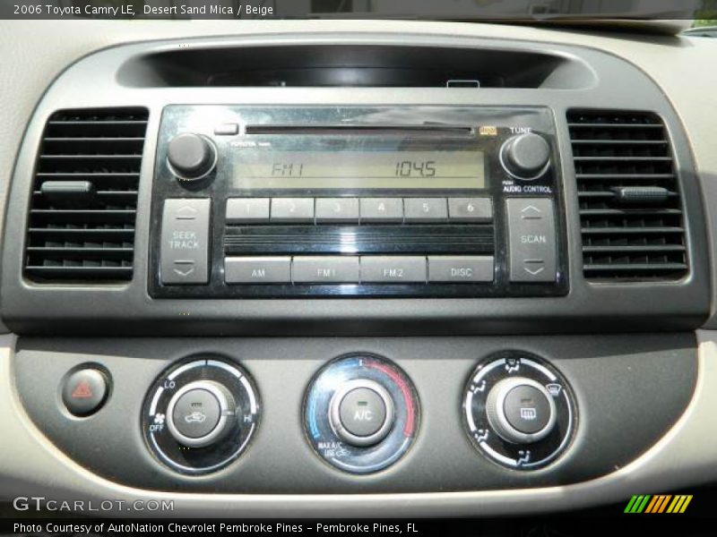 Desert Sand Mica / Beige 2006 Toyota Camry LE