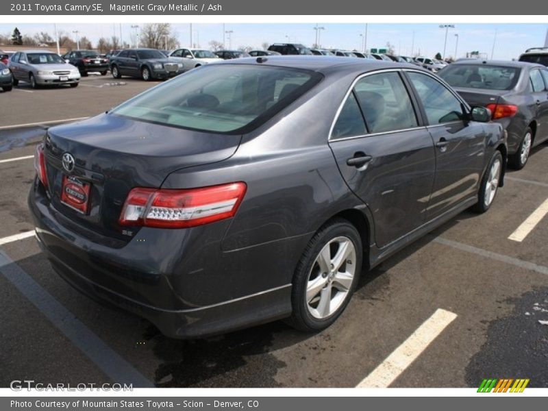 Magnetic Gray Metallic / Ash 2011 Toyota Camry SE