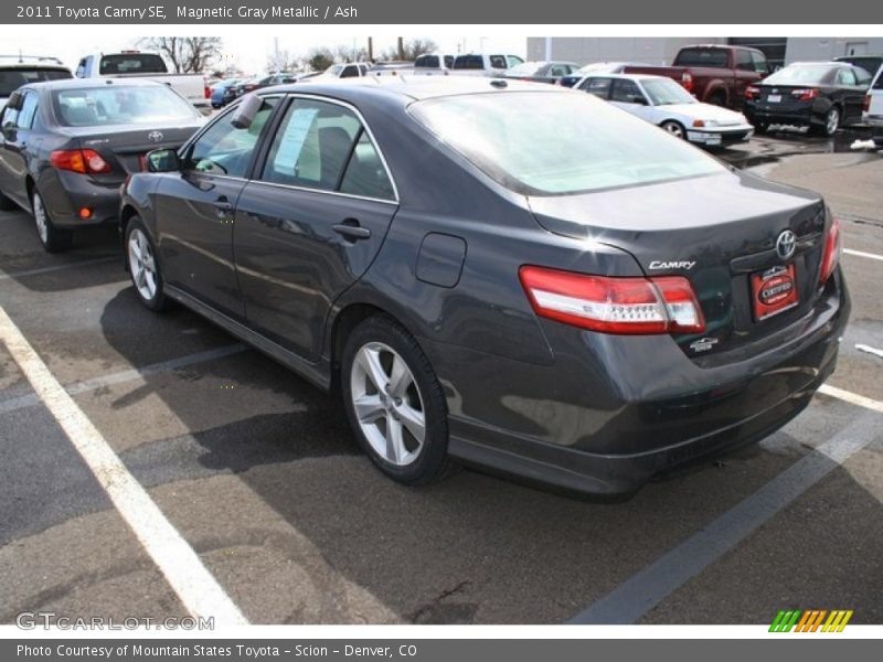 Magnetic Gray Metallic / Ash 2011 Toyota Camry SE