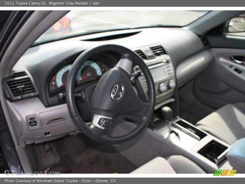 Magnetic Gray Metallic / Ash 2011 Toyota Camry SE
