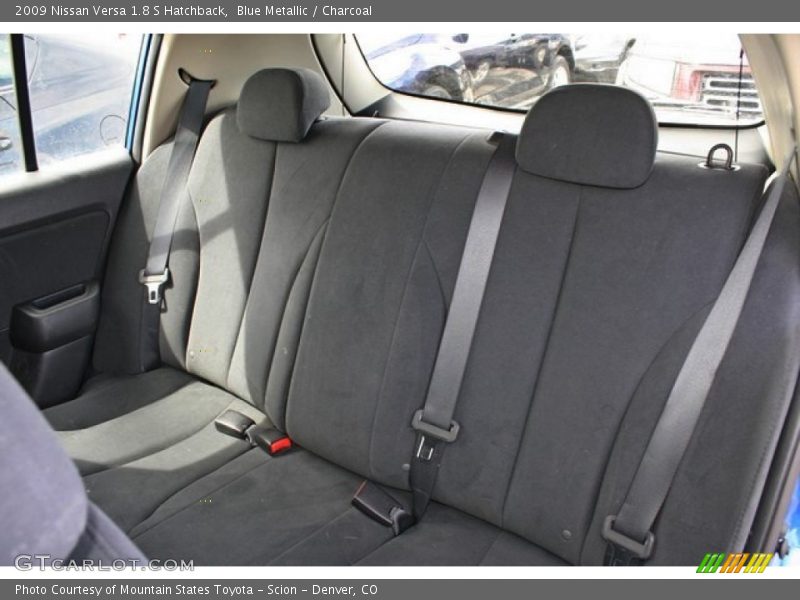 Blue Metallic / Charcoal 2009 Nissan Versa 1.8 S Hatchback