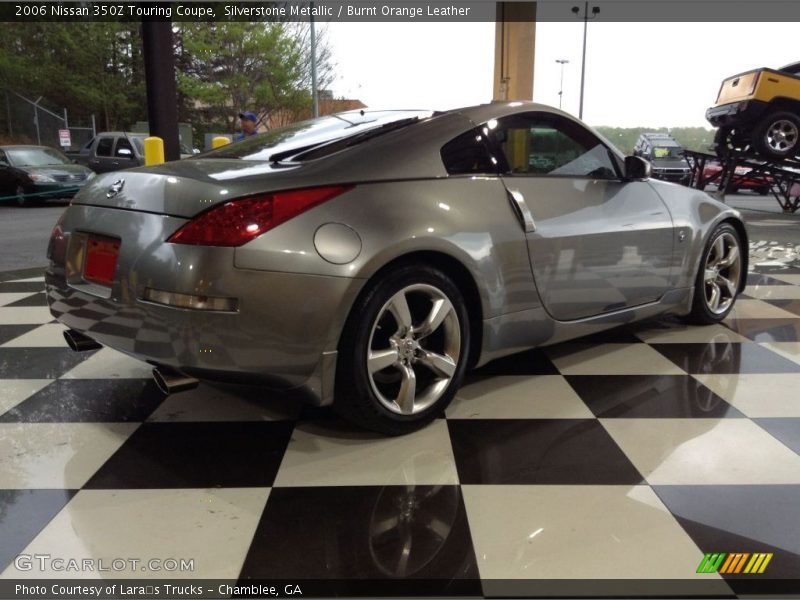 Silverstone Metallic / Burnt Orange Leather 2006 Nissan 350Z Touring Coupe
