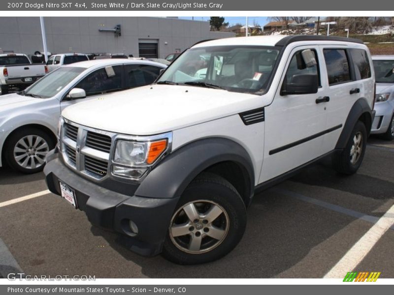 Stone White / Dark Slate Gray/Light Slate Gray 2007 Dodge Nitro SXT 4x4