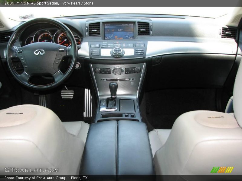 Ivory Pearl / Stone 2006 Infiniti M 45 Sport Sedan