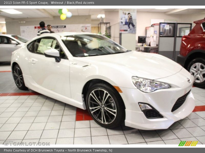 Whiteout / Black/Red Accents 2013 Scion FR-S Sport Coupe