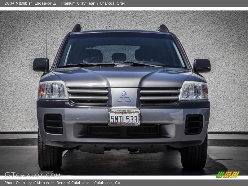 Titanium Gray Pearl / Charcoal Gray 2004 Mitsubishi Endeavor LS
