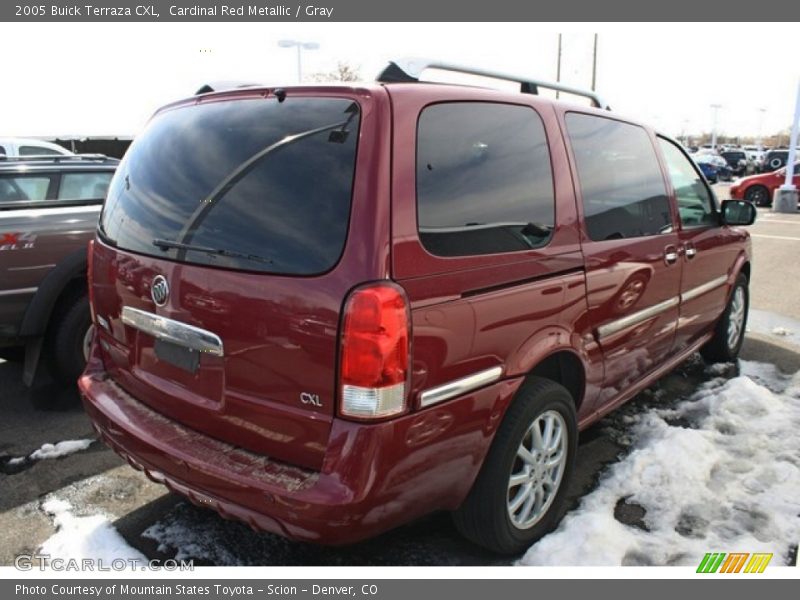 Cardinal Red Metallic / Gray 2005 Buick Terraza CXL