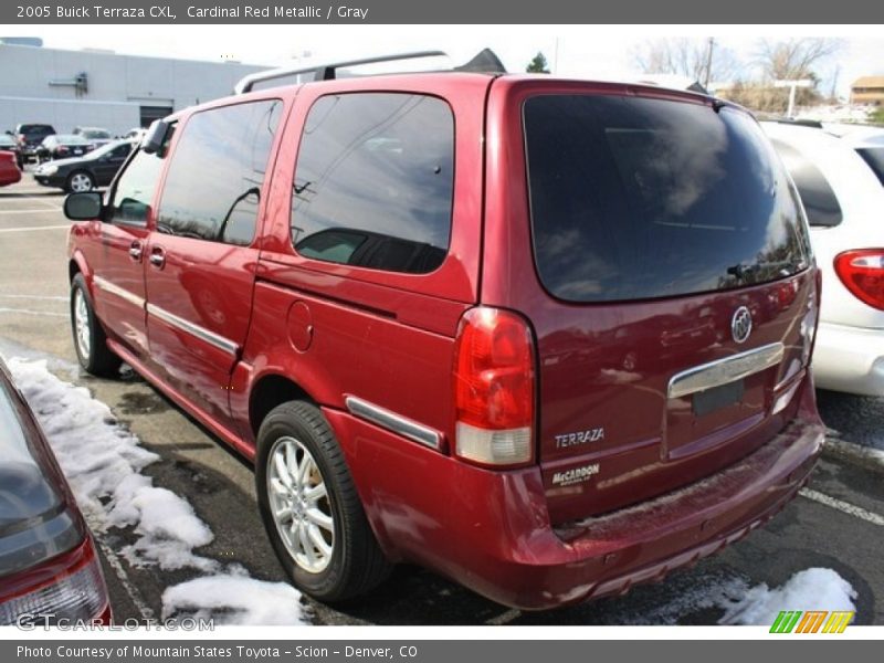 Cardinal Red Metallic / Gray 2005 Buick Terraza CXL