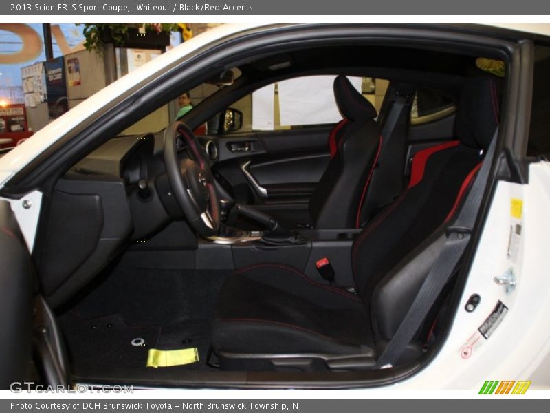Whiteout / Black/Red Accents 2013 Scion FR-S Sport Coupe