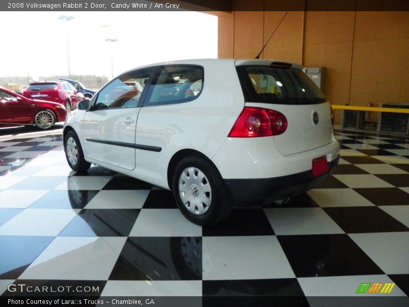 Candy White / Art Grey 2008 Volkswagen Rabbit 2 Door
