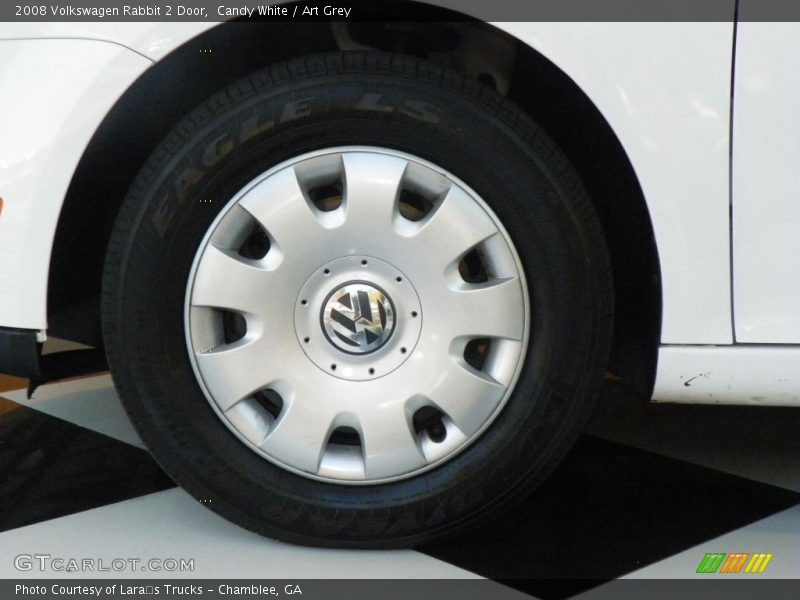 Candy White / Art Grey 2008 Volkswagen Rabbit 2 Door