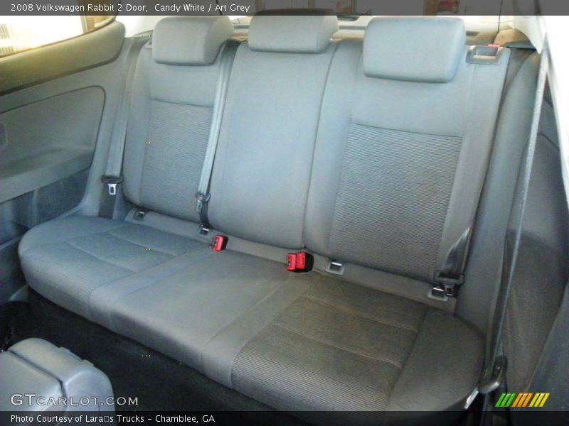 Candy White / Art Grey 2008 Volkswagen Rabbit 2 Door