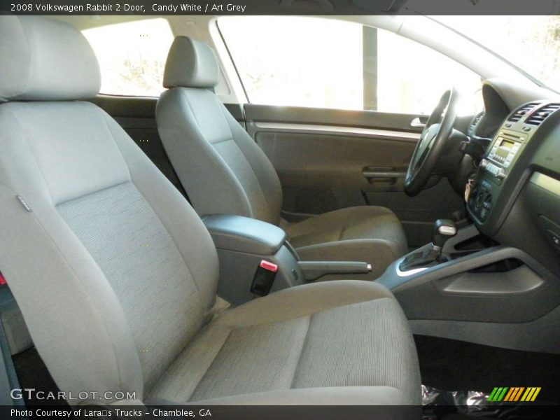 Candy White / Art Grey 2008 Volkswagen Rabbit 2 Door
