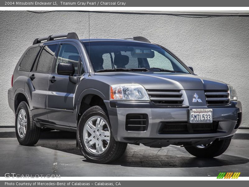 Titanium Gray Pearl / Charcoal Gray 2004 Mitsubishi Endeavor LS
