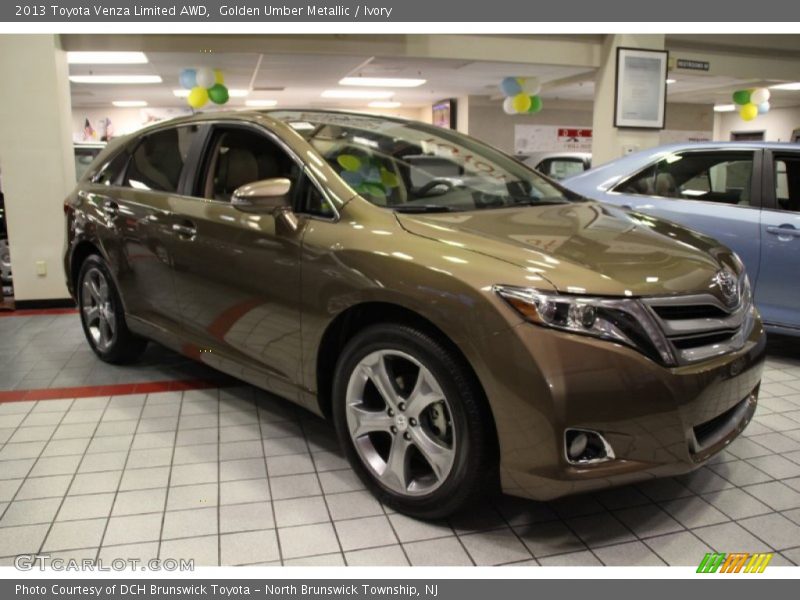 Golden Umber Metallic / Ivory 2013 Toyota Venza Limited AWD