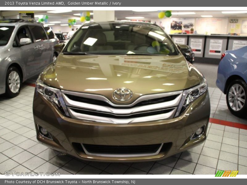 Golden Umber Metallic / Ivory 2013 Toyota Venza Limited AWD