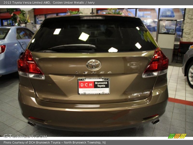 Golden Umber Metallic / Ivory 2013 Toyota Venza Limited AWD