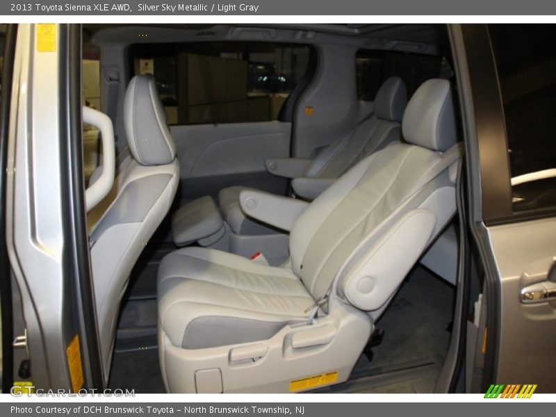Silver Sky Metallic / Light Gray 2013 Toyota Sienna XLE AWD