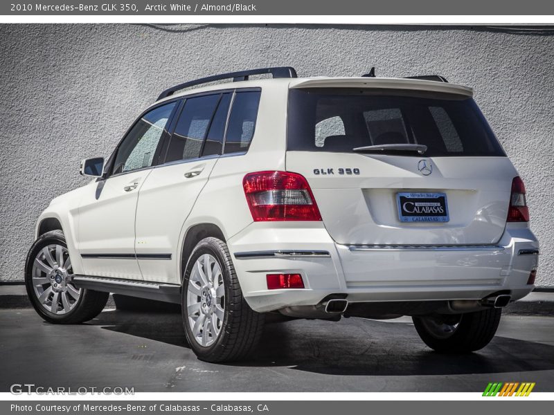 Arctic White / Almond/Black 2010 Mercedes-Benz GLK 350