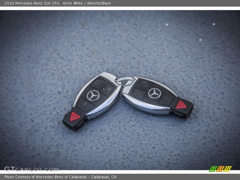 Keys of 2010 GLK 350