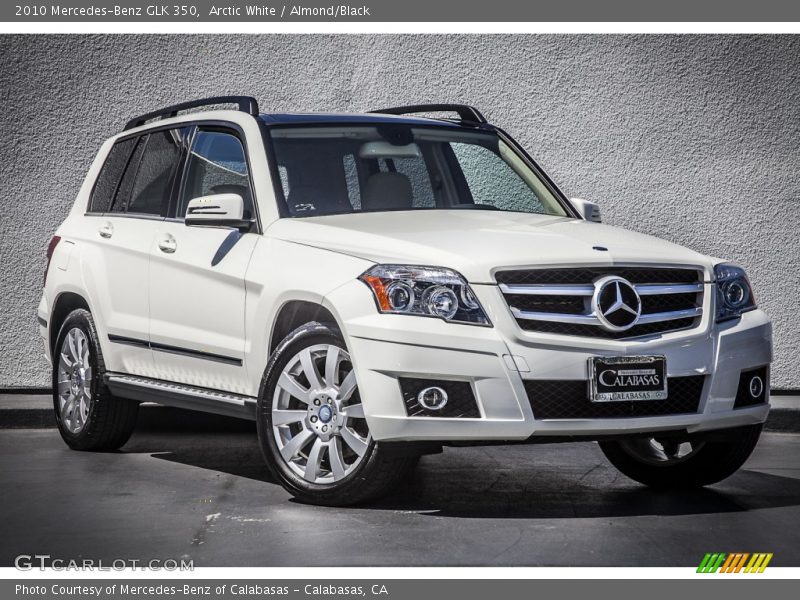 Arctic White / Almond/Black 2010 Mercedes-Benz GLK 350