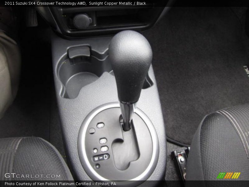  2011 SX4 Crossover Technology AWD CVT Automatic Shifter