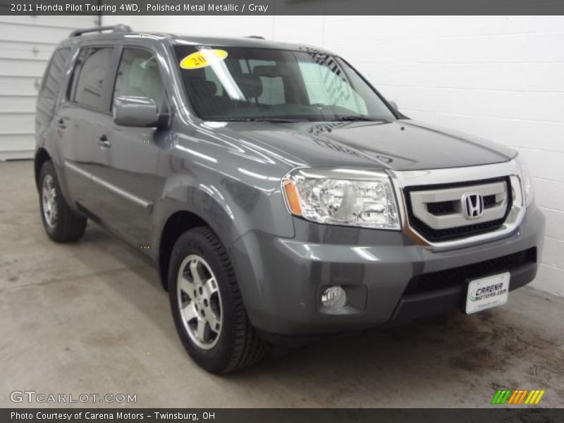 Polished Metal Metallic / Gray 2011 Honda Pilot Touring 4WD