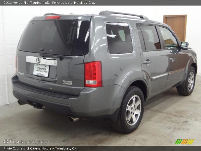 Polished Metal Metallic / Gray 2011 Honda Pilot Touring 4WD