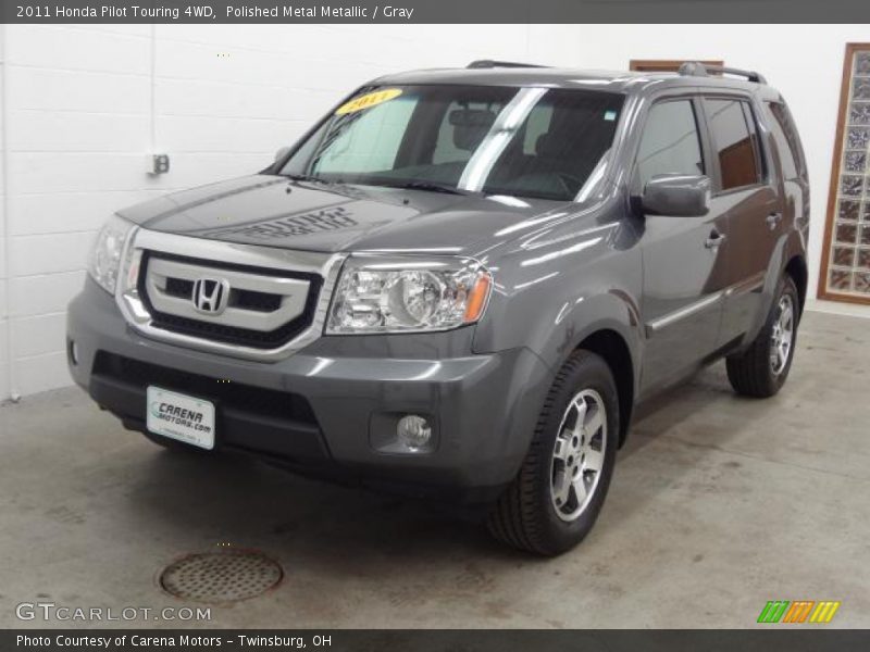 Polished Metal Metallic / Gray 2011 Honda Pilot Touring 4WD