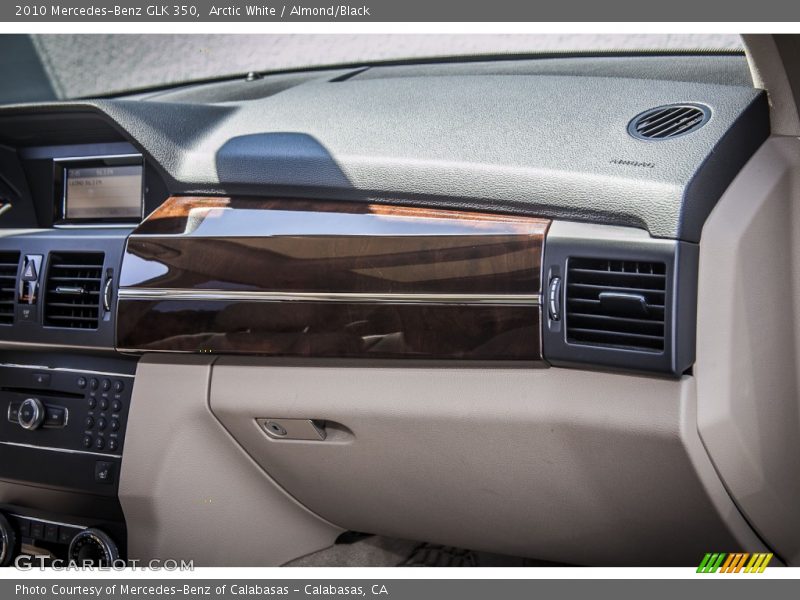 Arctic White / Almond/Black 2010 Mercedes-Benz GLK 350