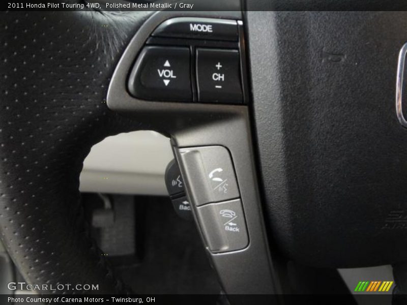 Polished Metal Metallic / Gray 2011 Honda Pilot Touring 4WD